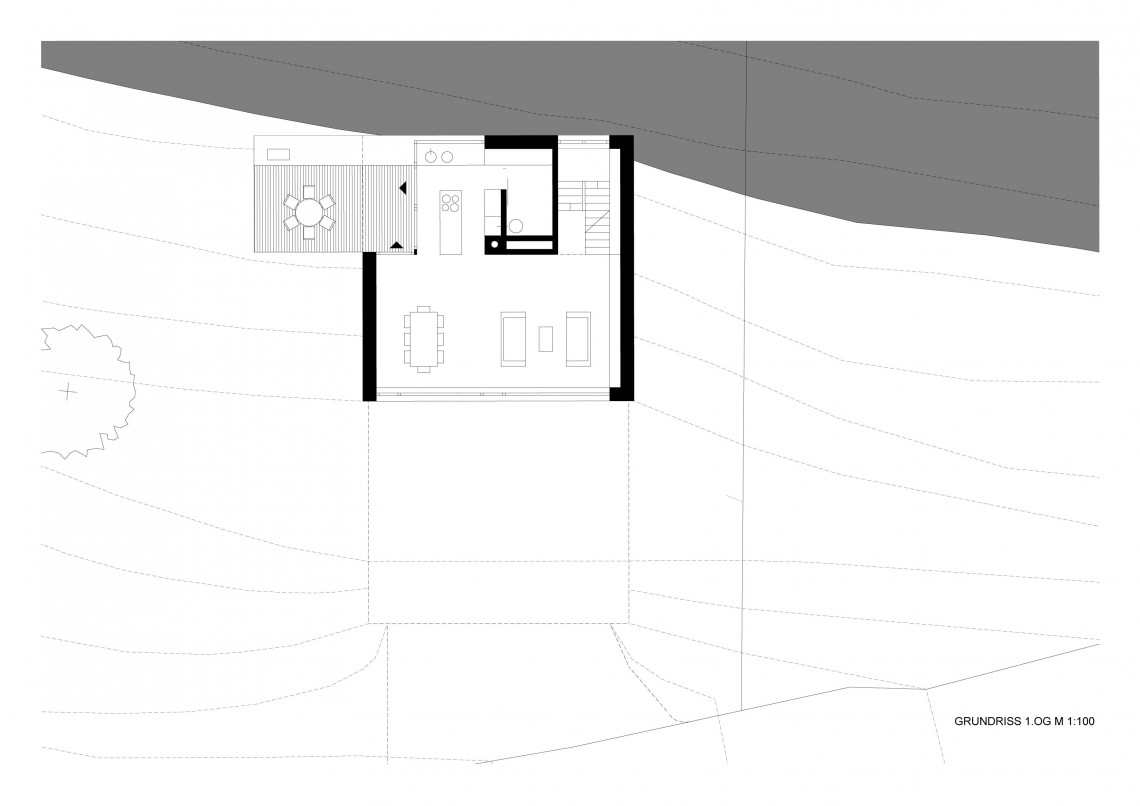 Haus&#x20;3B&#x20;in&#x20;Bottenwil&#x20;-&#x20;Grundriss&#x20;Erdgeschoss