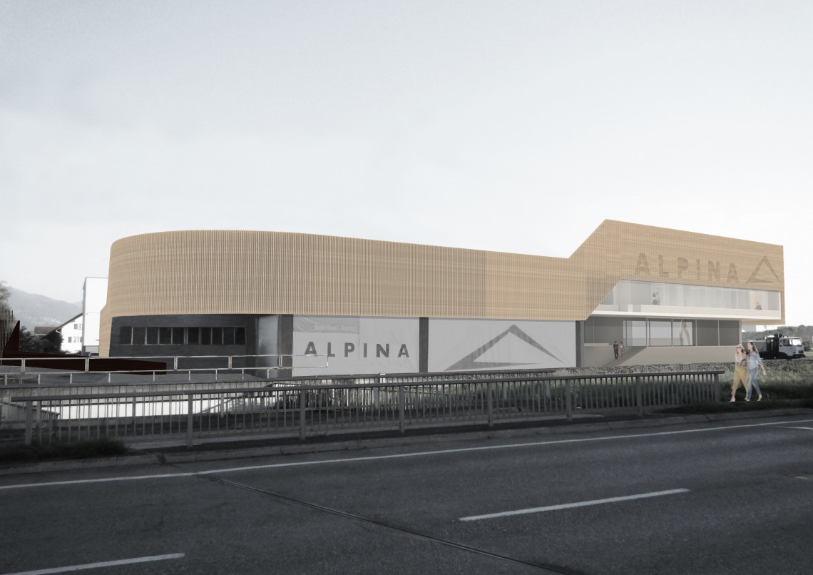 Wettbewerb&#x20;Betriebsgeb&#x00E4;ude&#x20;Alpina&#x20;in&#x20;Hard&#x20;-&#x20;Rendering&#x20;Ansicht