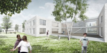 Wettbewerb Campus Schendlingen - Vorkloster - Rendering