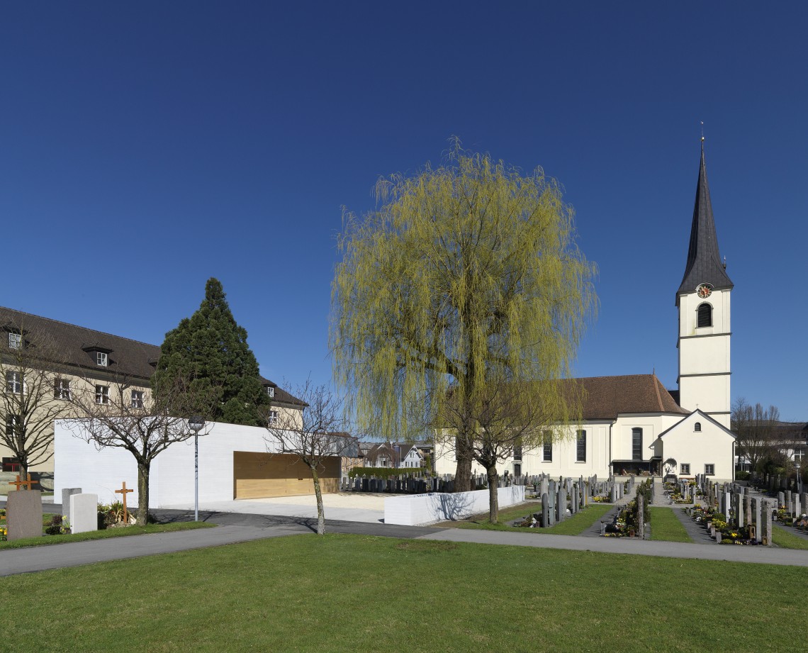 Aufbahrungshalle&#x20;am&#x20;Friedhof&#x20;in&#x20;H&#x00F6;rbranz&#x20;-&#x20;Foto&#x20;Gesamtansicht