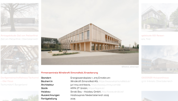 Nominierung Staatspreis Holzbau 2026
