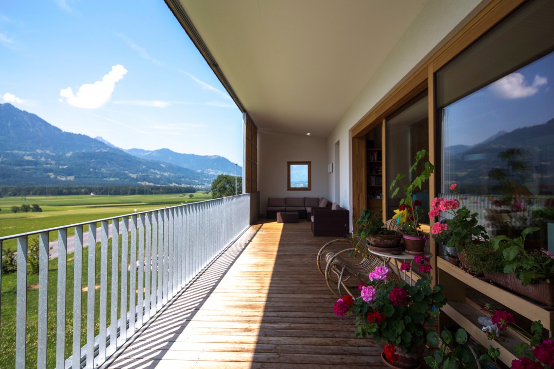 Haus&#x20;S&#x20;in&#x20;Schlins&#x20;-&#x20;Foto&#x20;Loggia