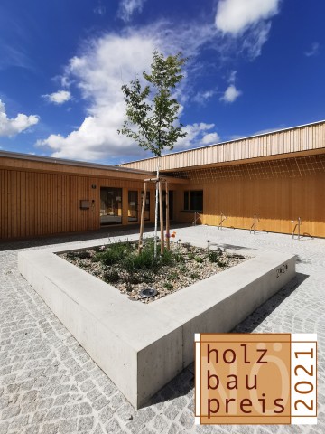 TROY Holzbaupreis Niederösterreich 2021 Kindergarten Deutsch-Wagram