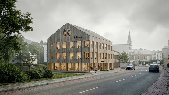 Rendering Raiffeisenbank Wienerwald, Pressbaum